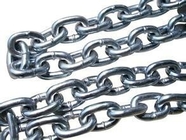 DIN763 British Standard Chain Kekuatan Tinggi Panjang Galvanized Steel Chain