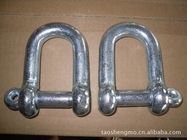 US Jenis Rigging Hardware Mainr Galvanized G210 Screw Stainless D Shackle