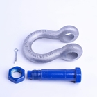 AS Jenis Rigging Hardware G2130 Safety Bolt Bow Shackle
