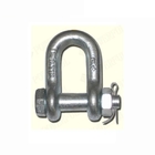 G2150 Forged Clevis Bow Shackle Tipe Pengaman D Steel Rigging Shackle